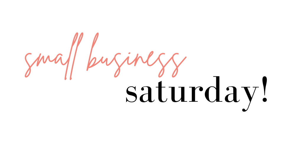 Small Business Saturday!