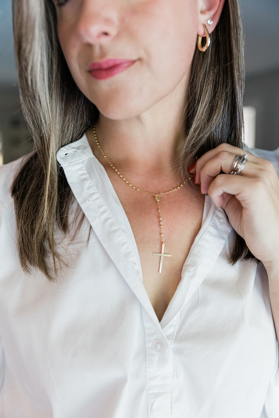 Blessed Are You Necklace by Jenise Subervi