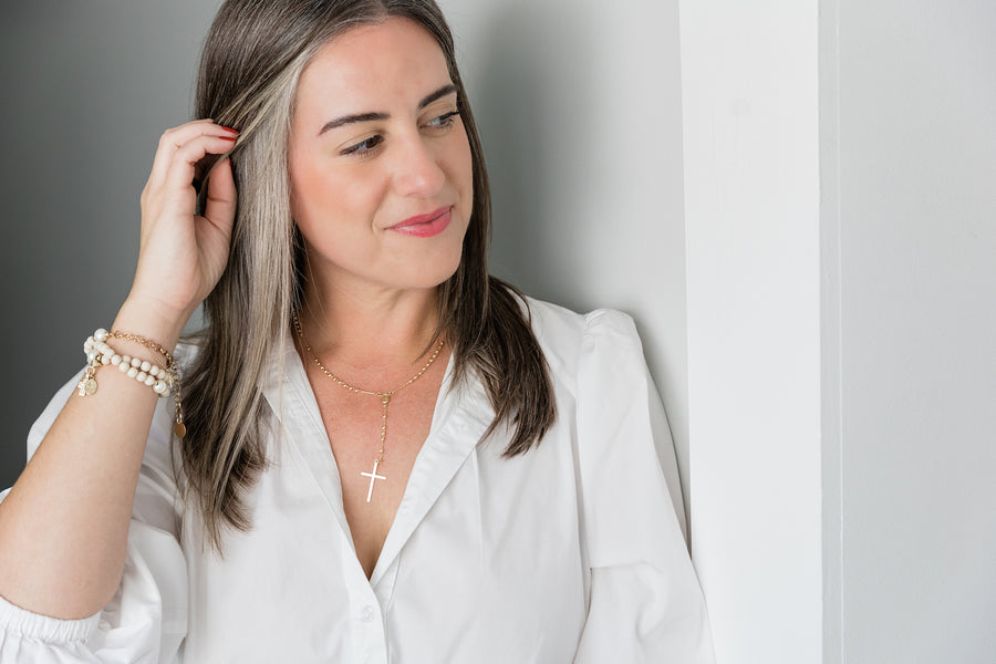 Blessed Are You Necklace by Jenise Subervi