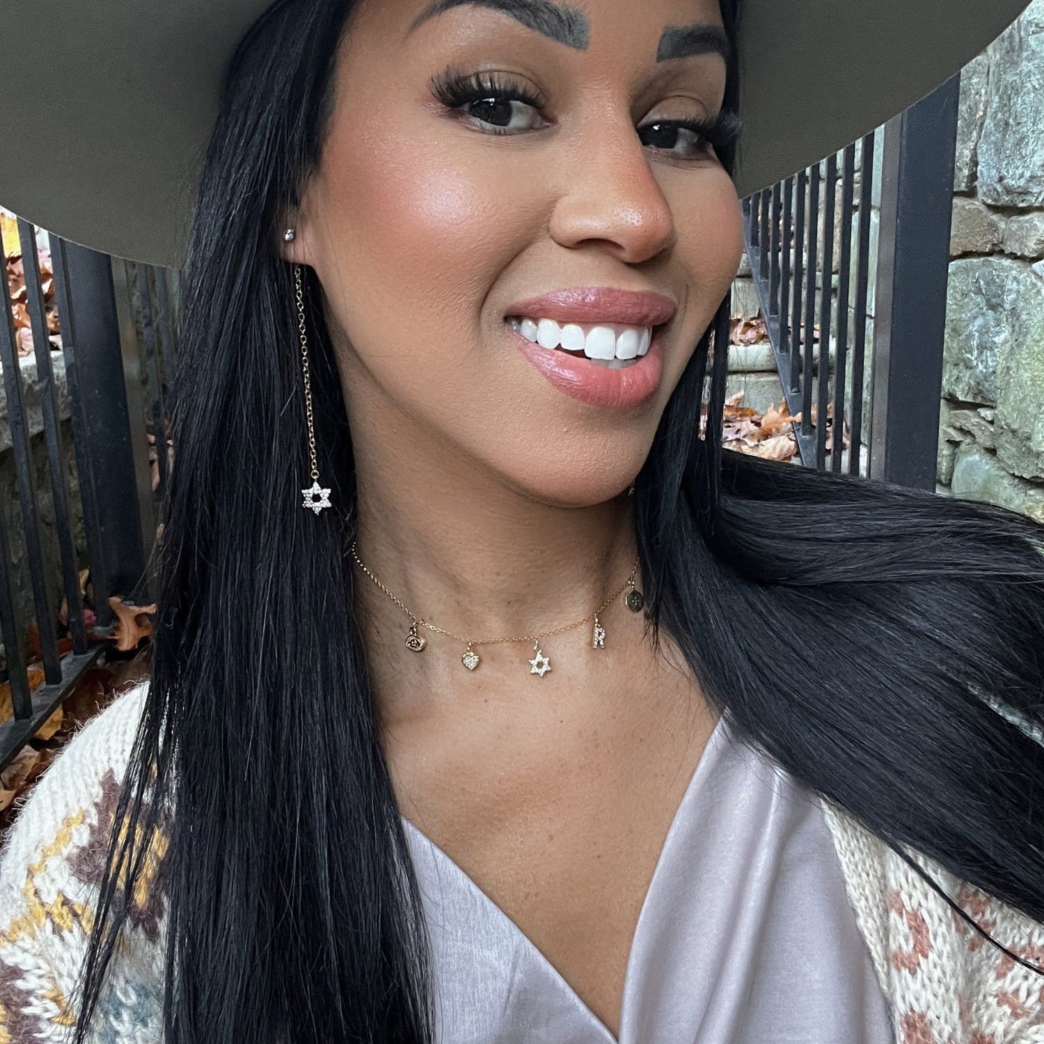 taudrey shine bright earrings by rachel moon