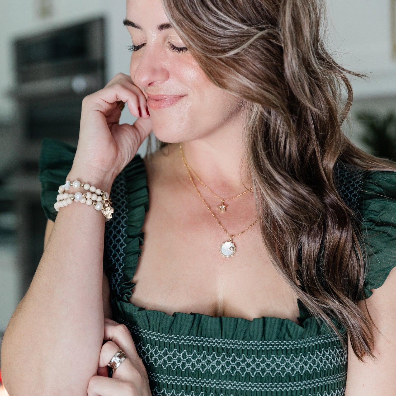 taudrey they followed the star necklace by jenise subervi