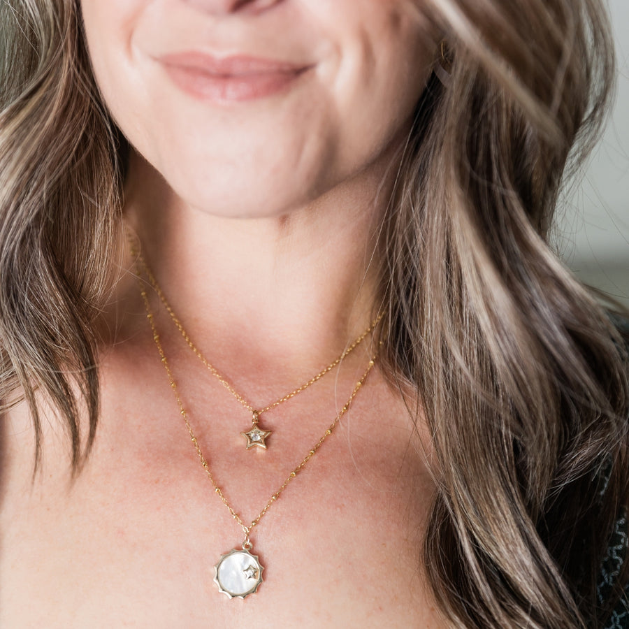 taudrey they followed the star necklace by jenise subervi