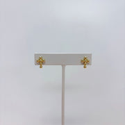 Cross My Heart Earrings (Gold)