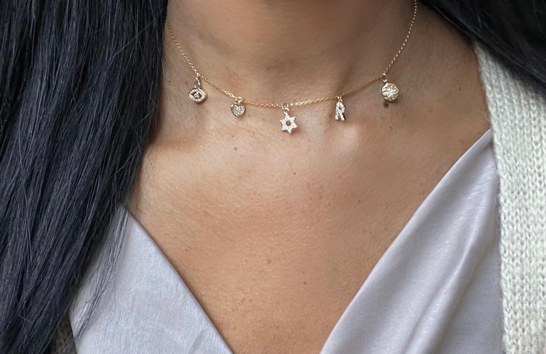 taudrey shine bright necklace by rachel moon