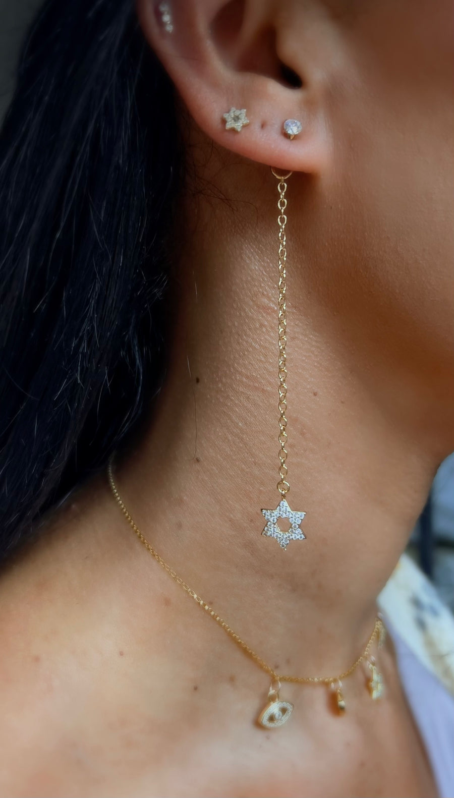 taudrey shine bright earrings by rachel moon