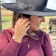 Momma's Lucky Charm Necklace by Paula Mazet