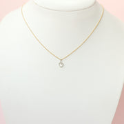 taudrey luxe: Love You More Diamond Necklace (14K Gold)