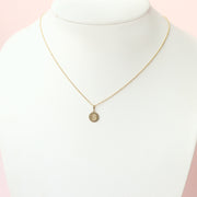 taudrey luxe: Tag You’re It Necklace (14K Gold)