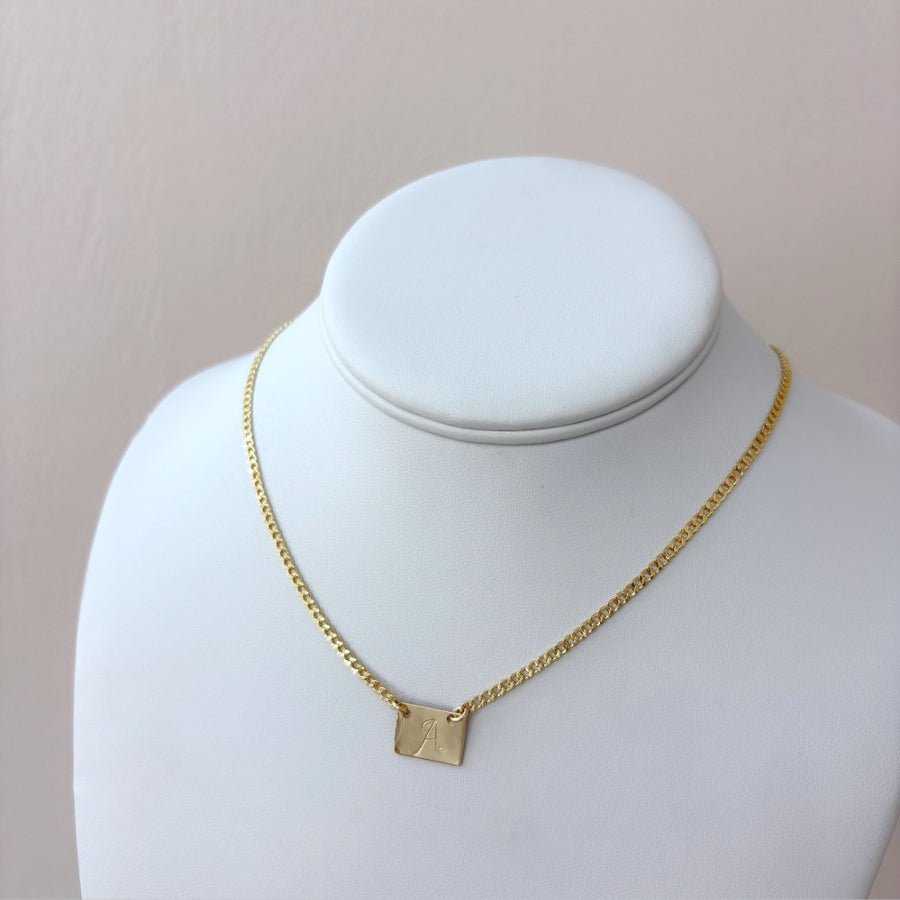 taudrey all about you plate necklace