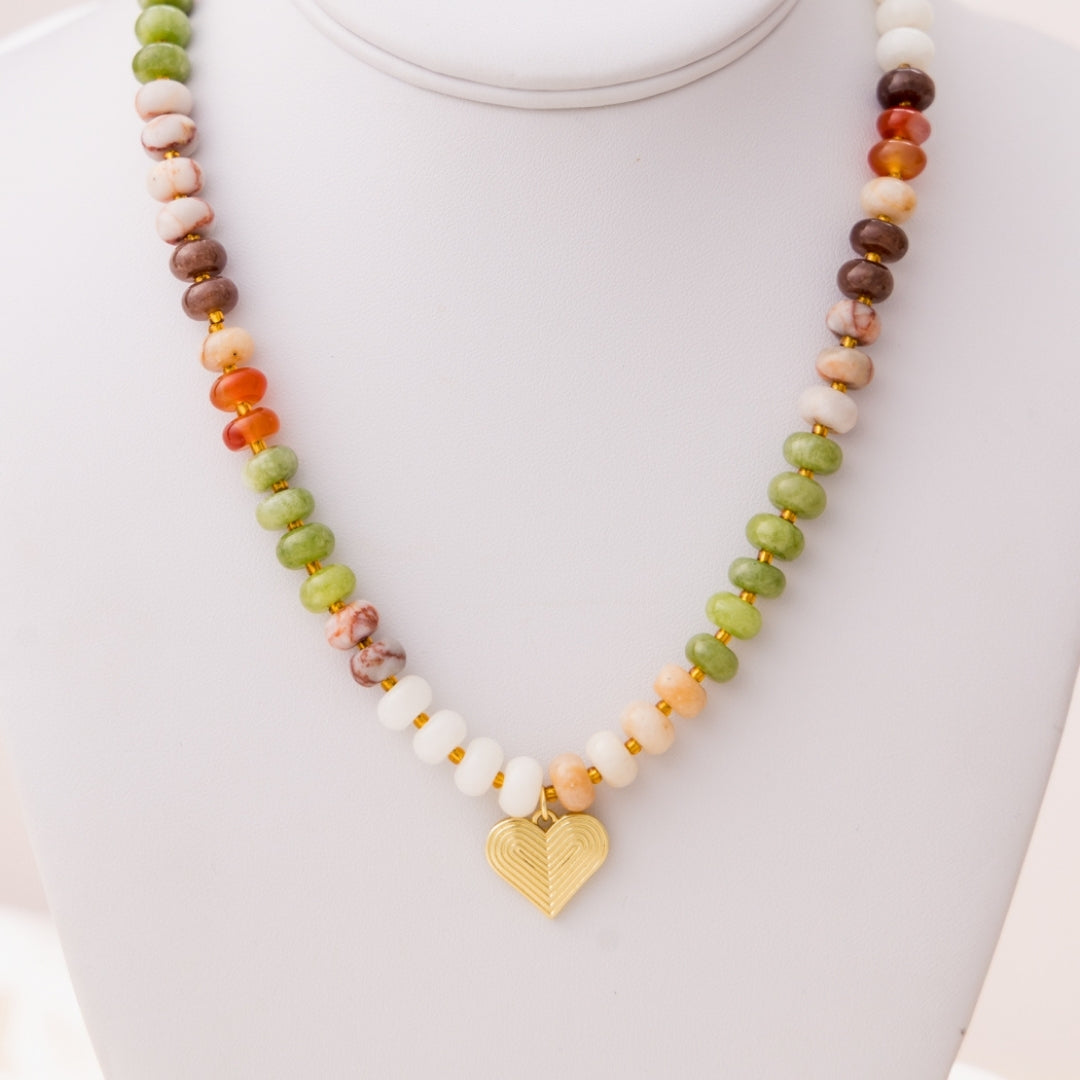 taudrey autumn charm necklace
