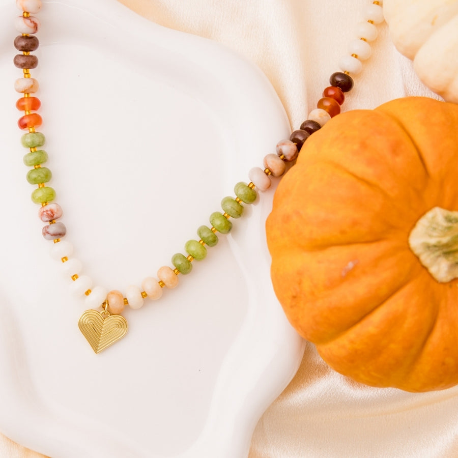 taudrey autumn charm necklace