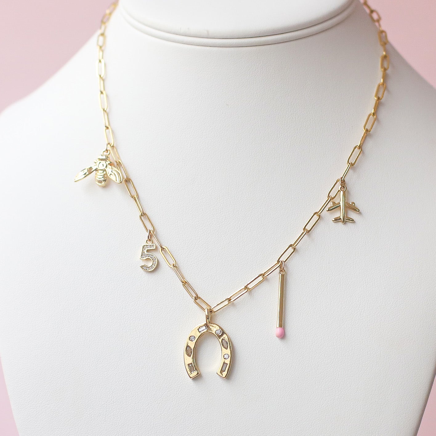 taudrey charm necklace