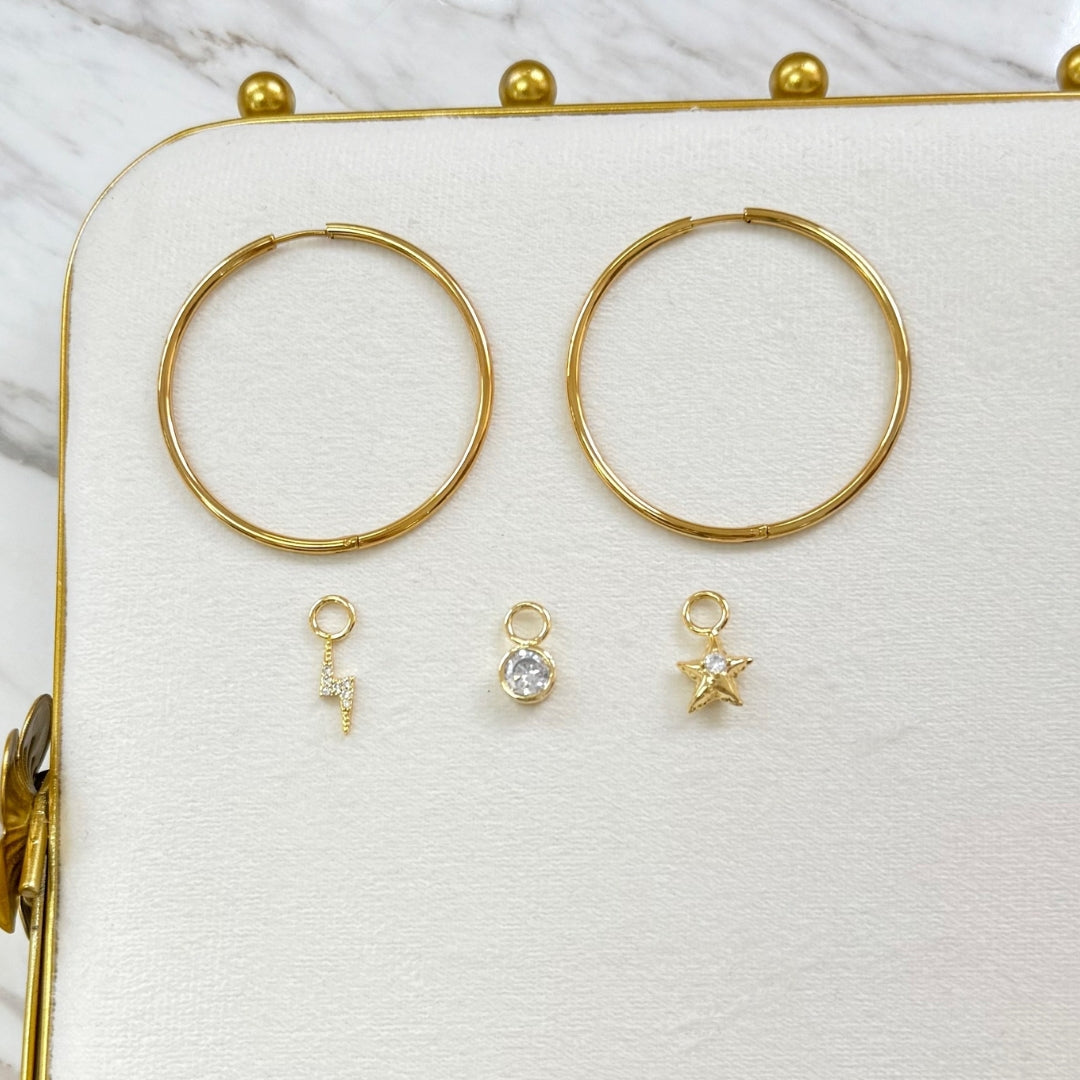 taudrey charmable hoops medium