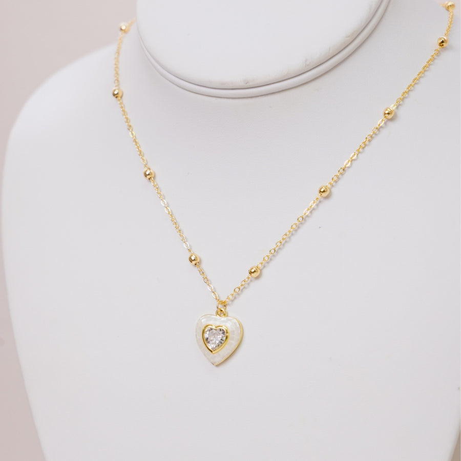 taudrey endless love necklace