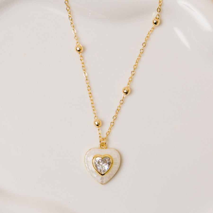 taudrey endless love necklace