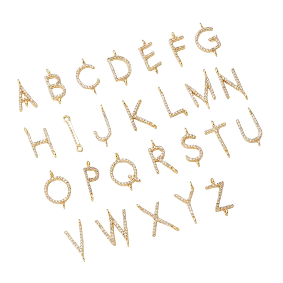 taudrey fancy initial necklace initials