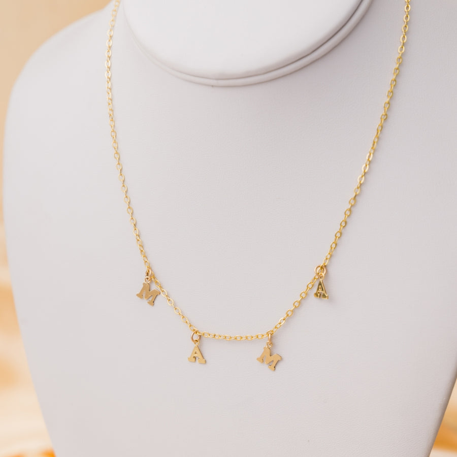 taudrey hang with mama necklace