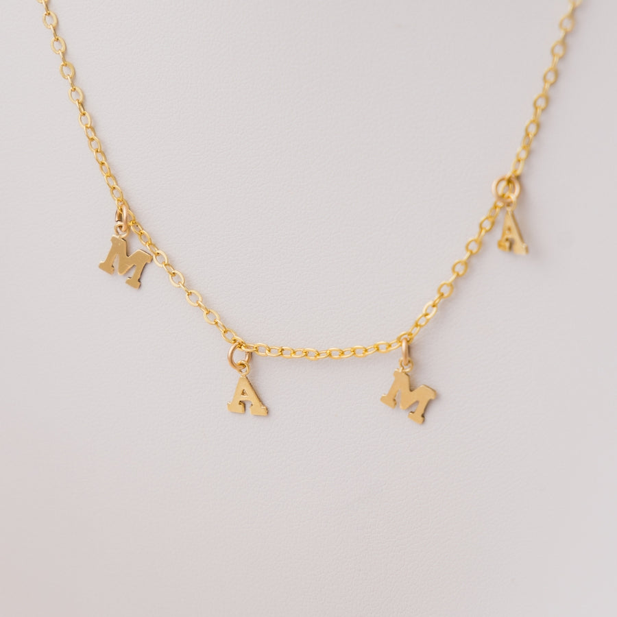 taudrey hang with mama necklace