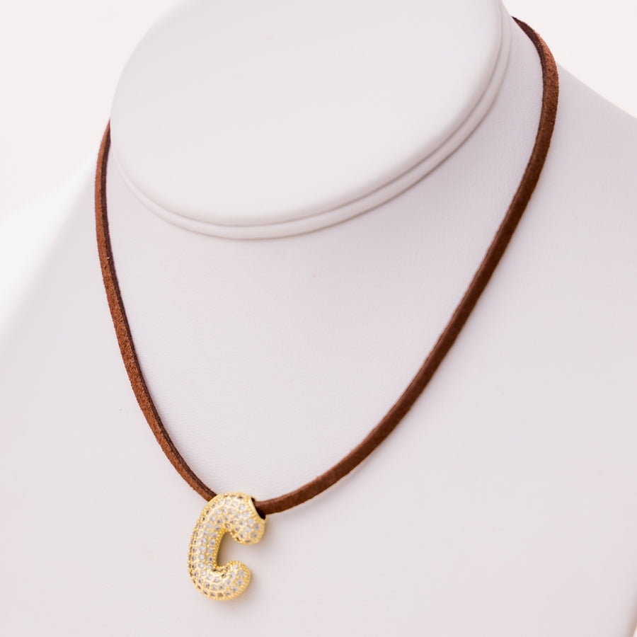 taudrey initial instinct necklace