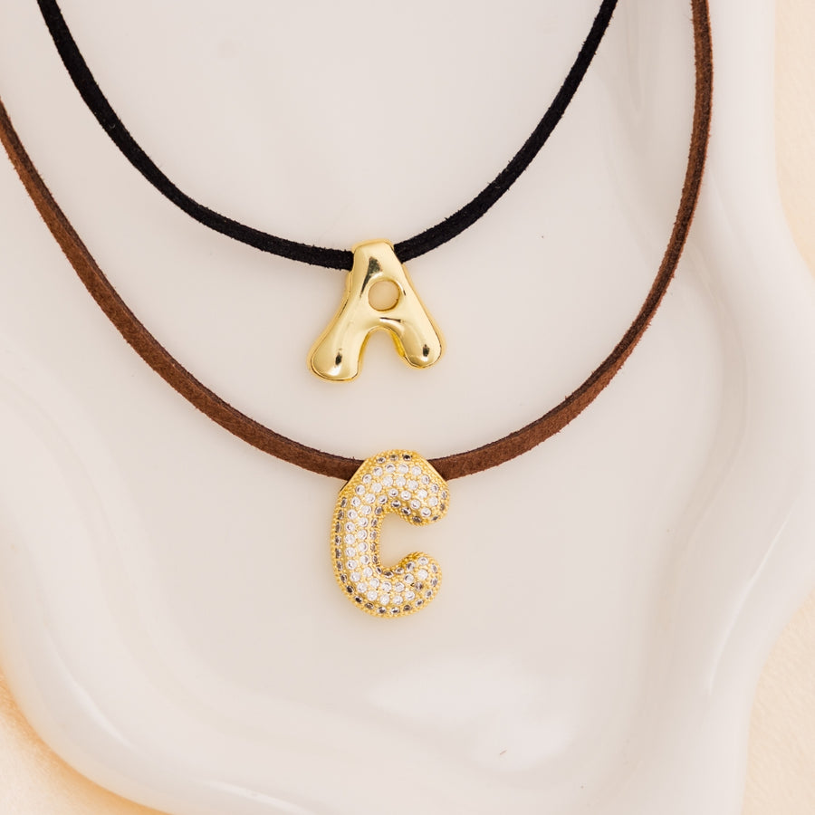 taudrey initial instinct necklace