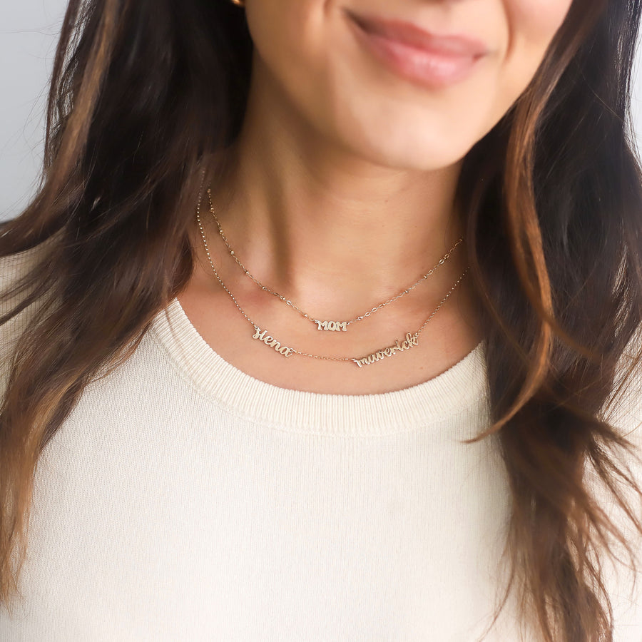 taudrey luxe: Everlasting Love Necklace (14K Gold)