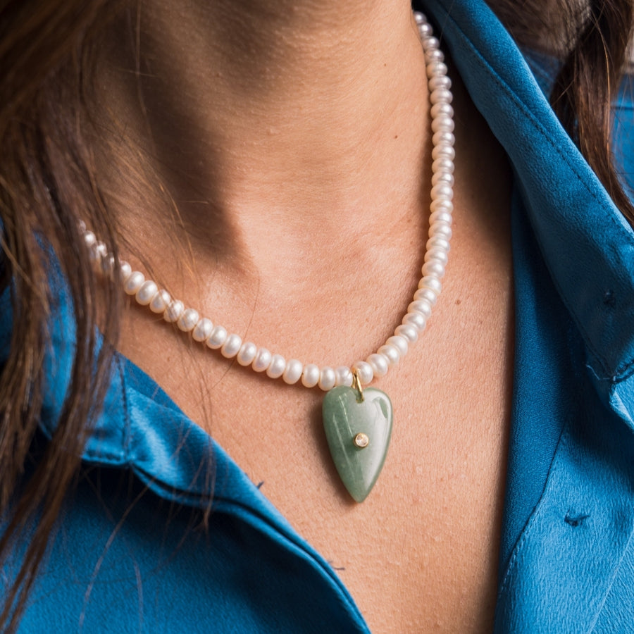 taudrey out of love necklace sage