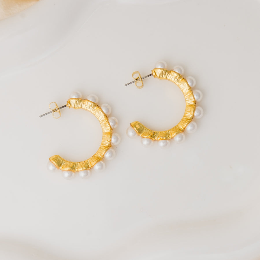 taudrey pearl it on earrings