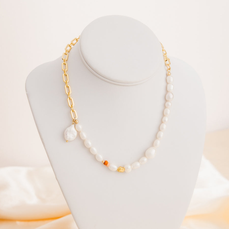 taudrey pearl pop necklace