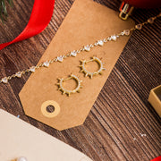 taudrey spike leigh hoops