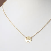 Aba Mini Coin Necklace