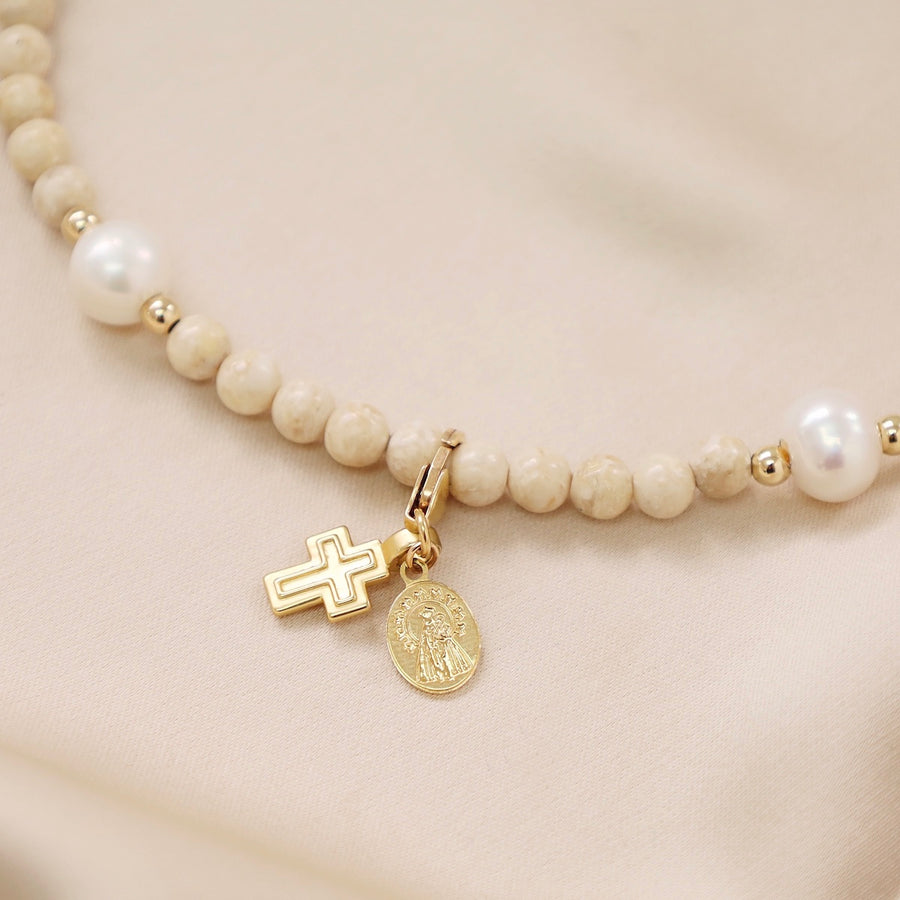 Full of Grace Rosary Bracelet by Jenise Subervi