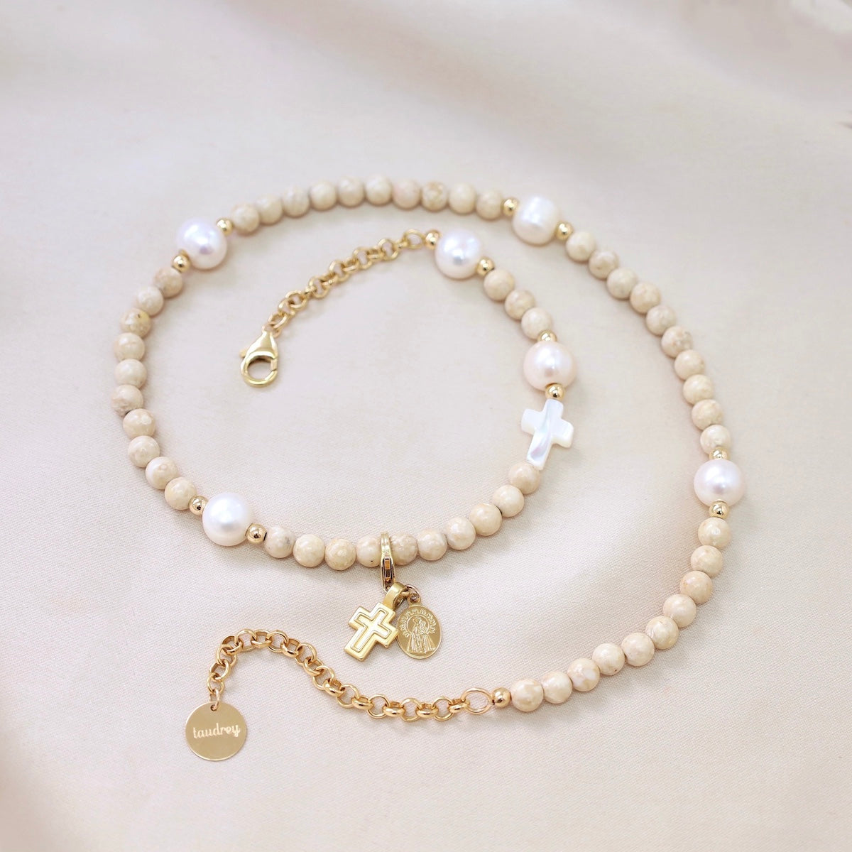 Full of Grace Rosary Bracelet by Jenise Subervi