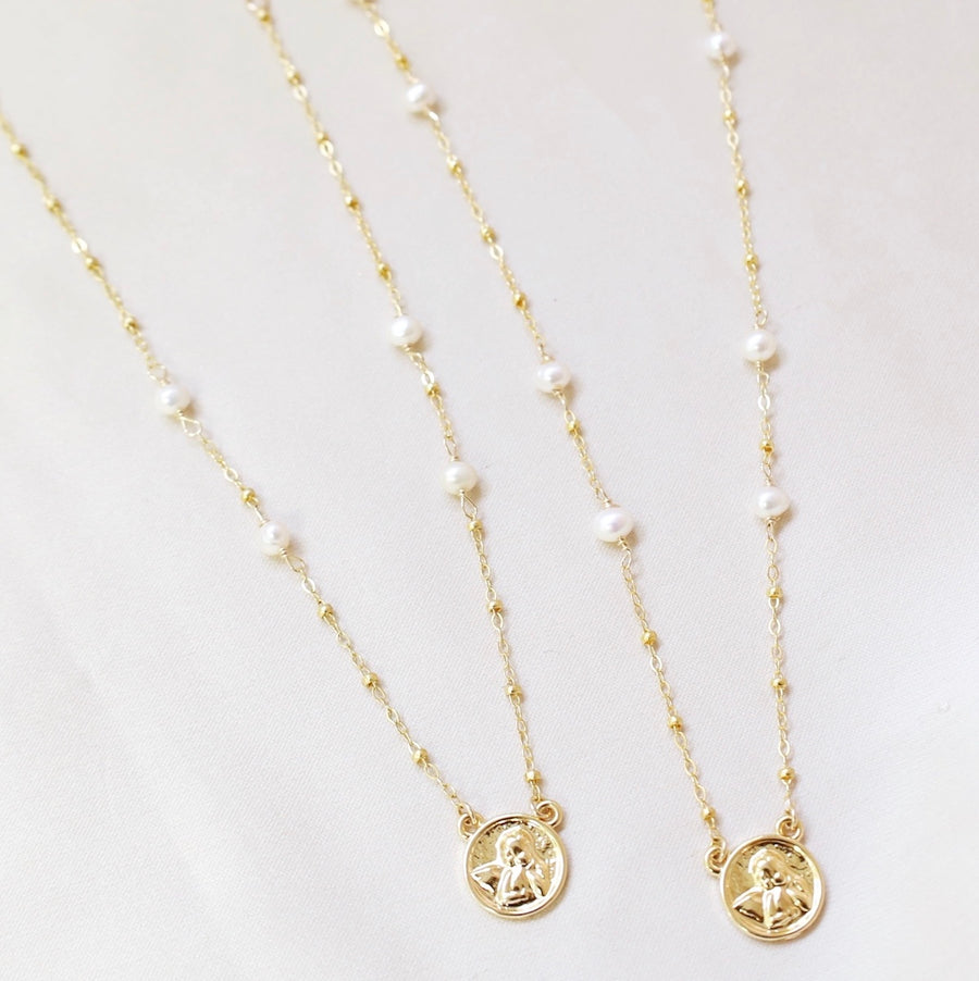 Kids Guardian Angel Necklace