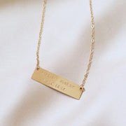 Mommy Plate Necklace