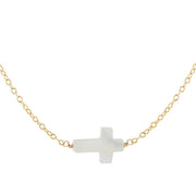 taudrey kids girls blessed necklace bracelet set pearl cross communion