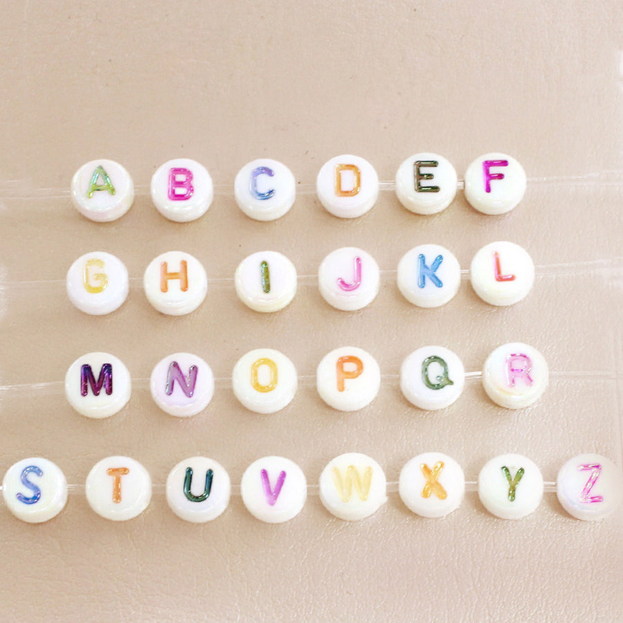 taudrey letter block bracelet alphabet example