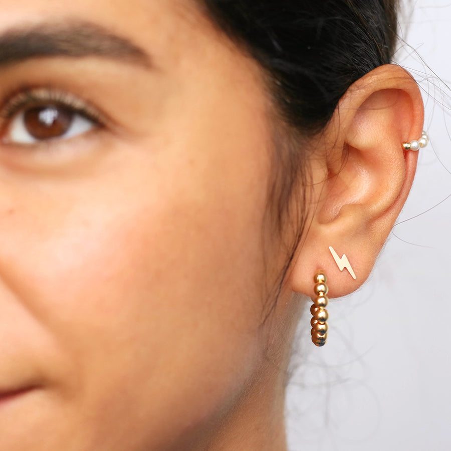 taudrey bolt and beautiful lightning bolt stud earrings