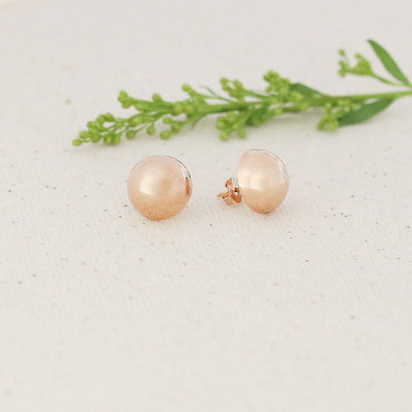 taudrey king tut rose gold studs hypoallergenic