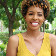 taudrey hula hoop earrings gold large