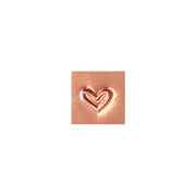 Taudrey heart stamp option