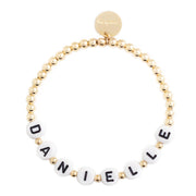 taudrey mommy and me letter block beaded bracelet set personalized matching bracelet set