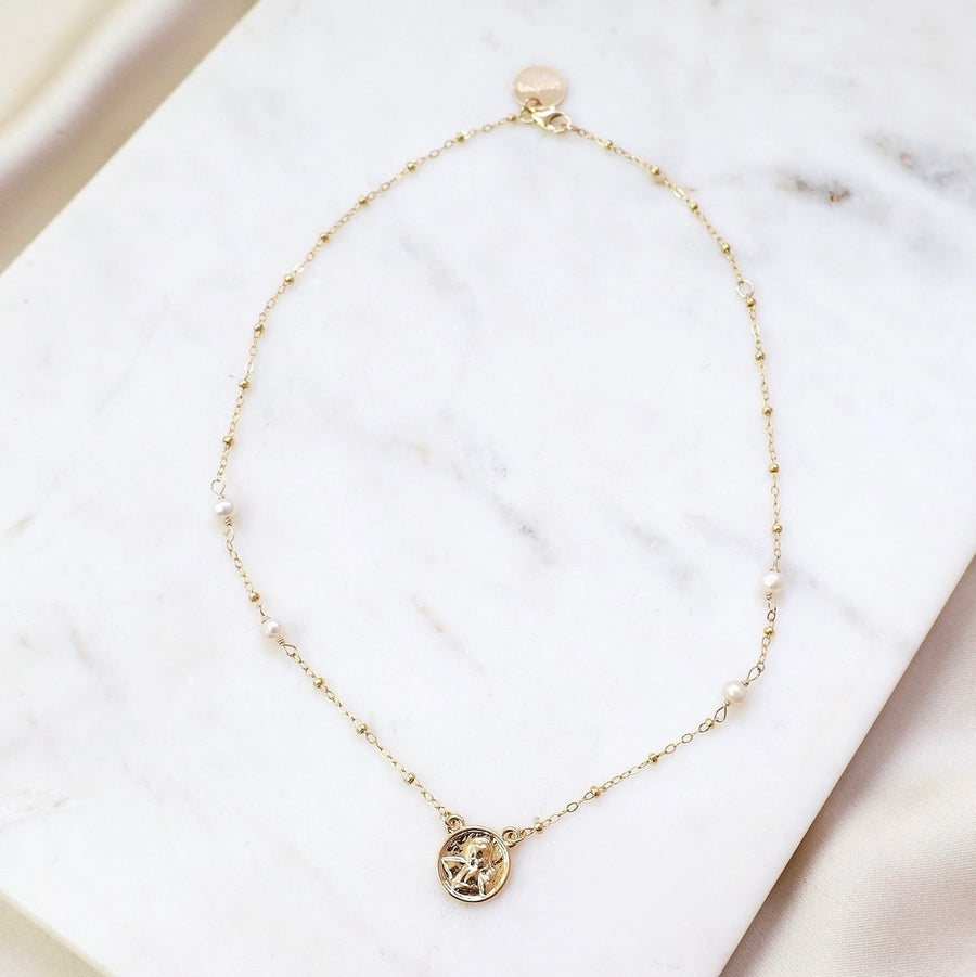 Kids Guardian Angel Necklace