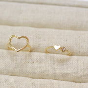 Open Heart Ring