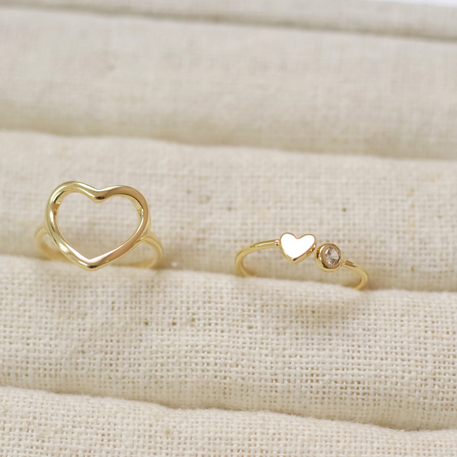 Open Heart Ring