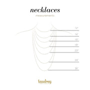 necklace size chart