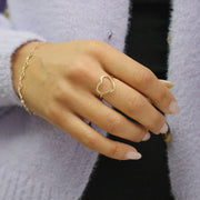 Open Heart Ring