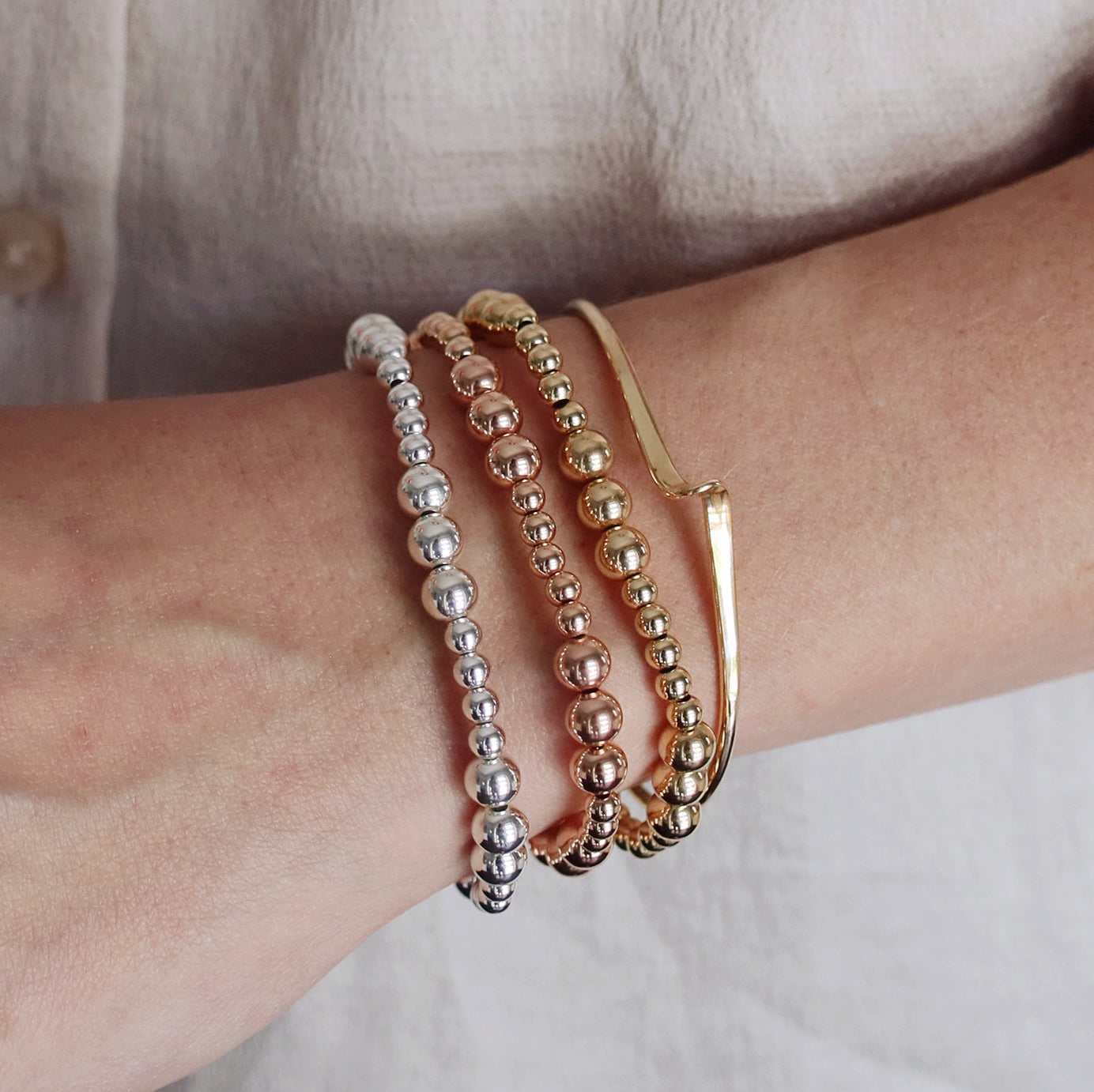 Three Times a Beauty Bracelet Set