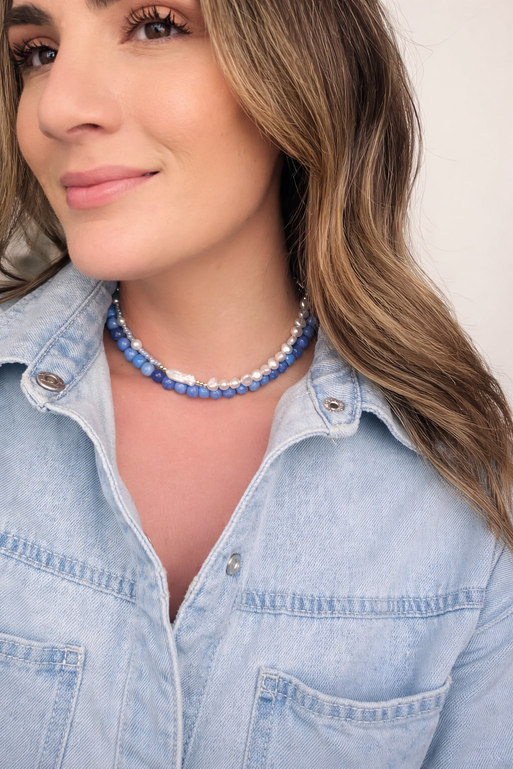 Blue Skies Necklace Set – taudrey