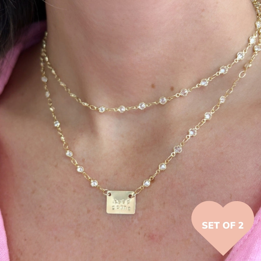 Glow Girl Necklace Stack