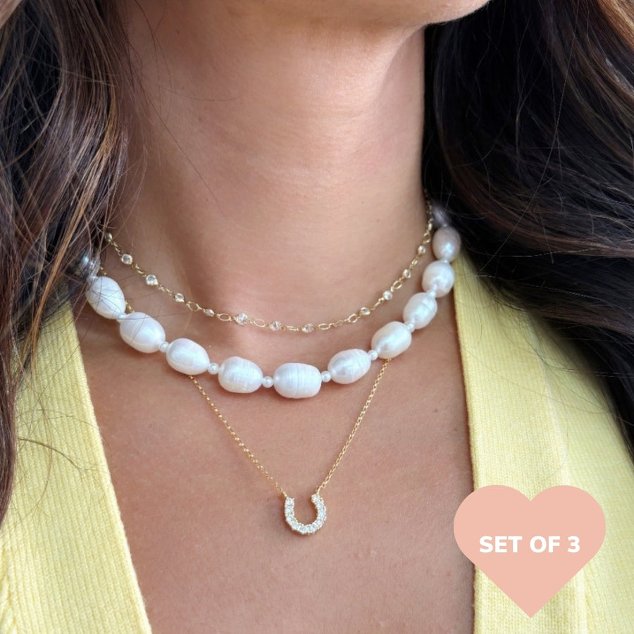 Lucky Glow Necklace Stack
